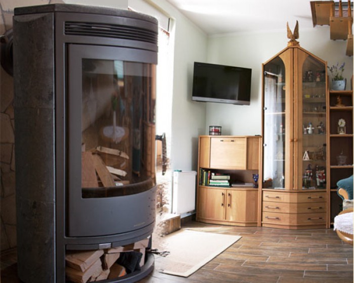 Gemütliches Wohnzimmer - Ferienhaus mit Kamin und Sauna in ... Gemütliches Wohnzimmer - Ferienhaus mit Kamin und Sauna in ...